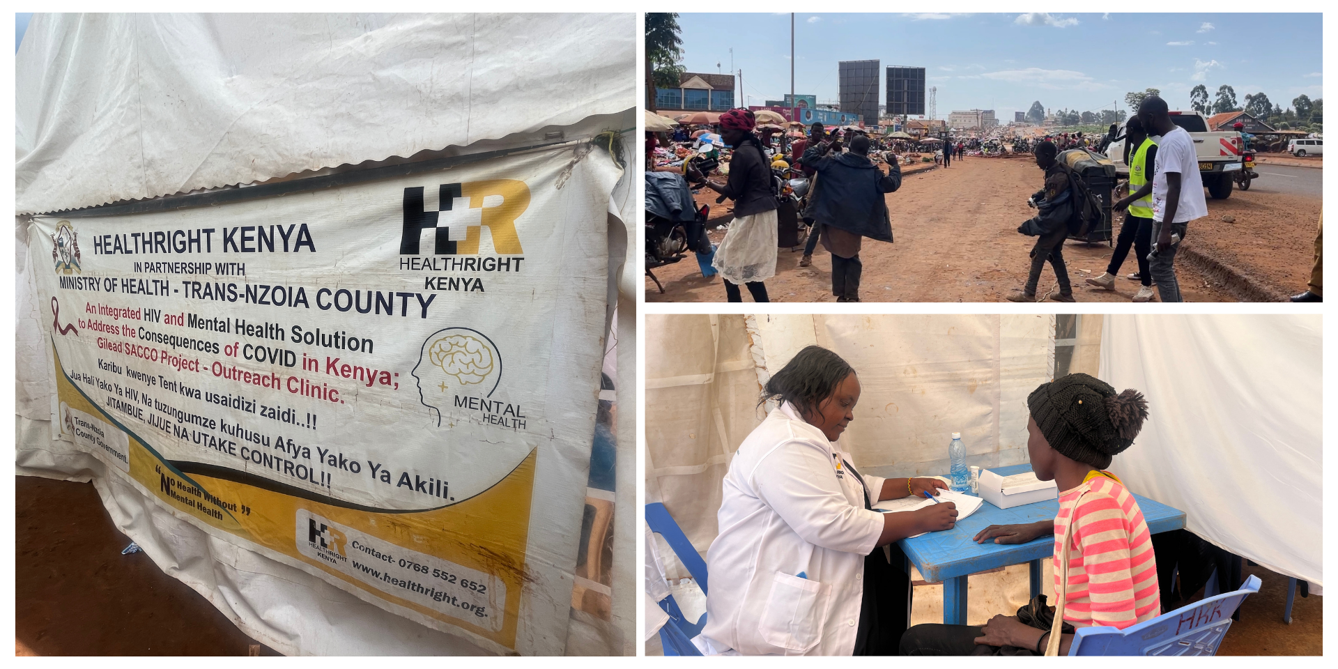 HealthRight Kenya Outreach Site Visit 