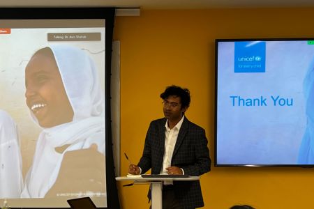 Dr. Asm Shahab Presenting