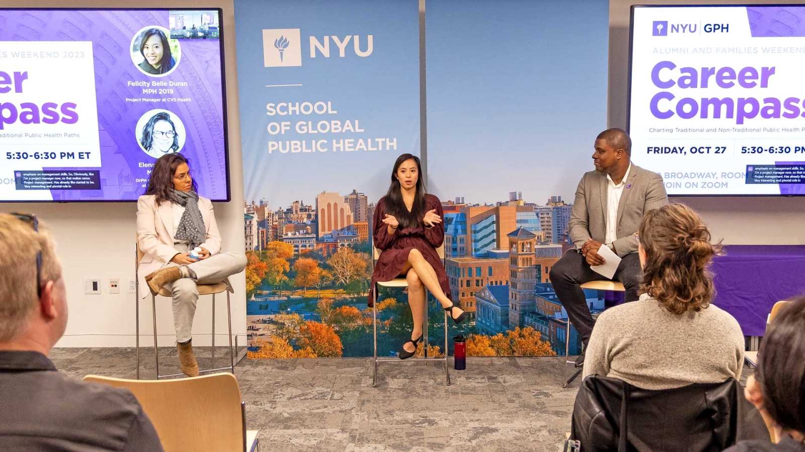 Alumni featured in Career Connection interviews