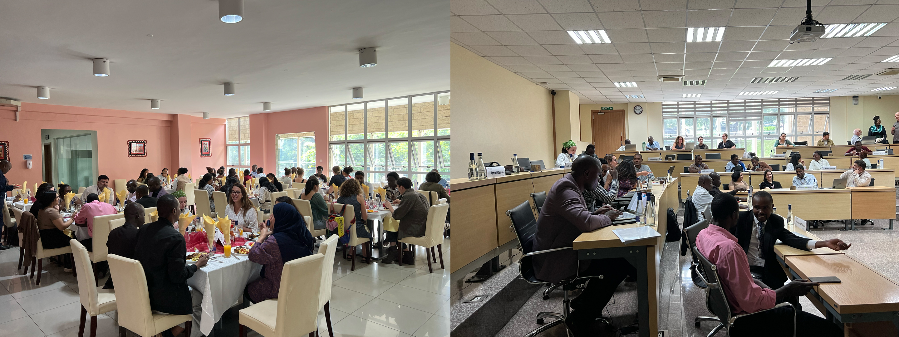 Lunch-time sessions and group conversations