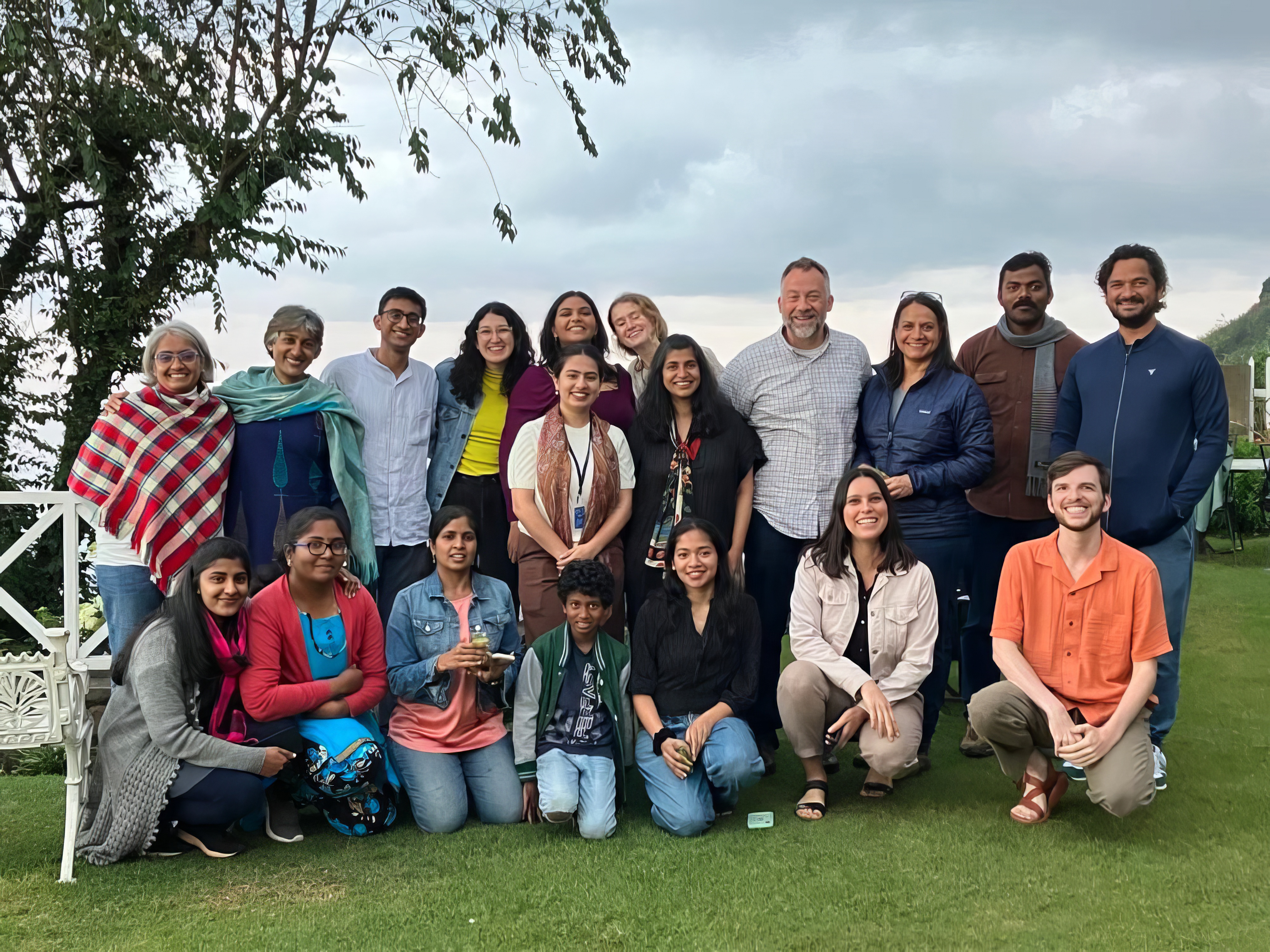 GPH Interns and community partners at after their closing dinner.
