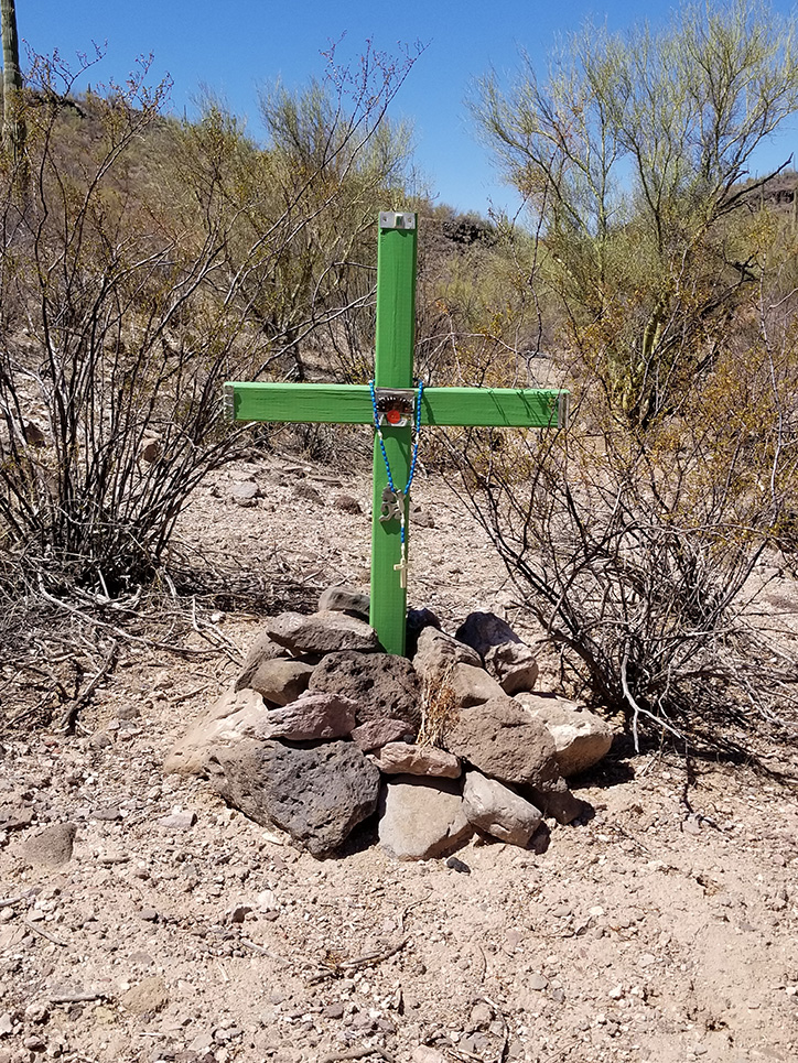Grave in the dessert