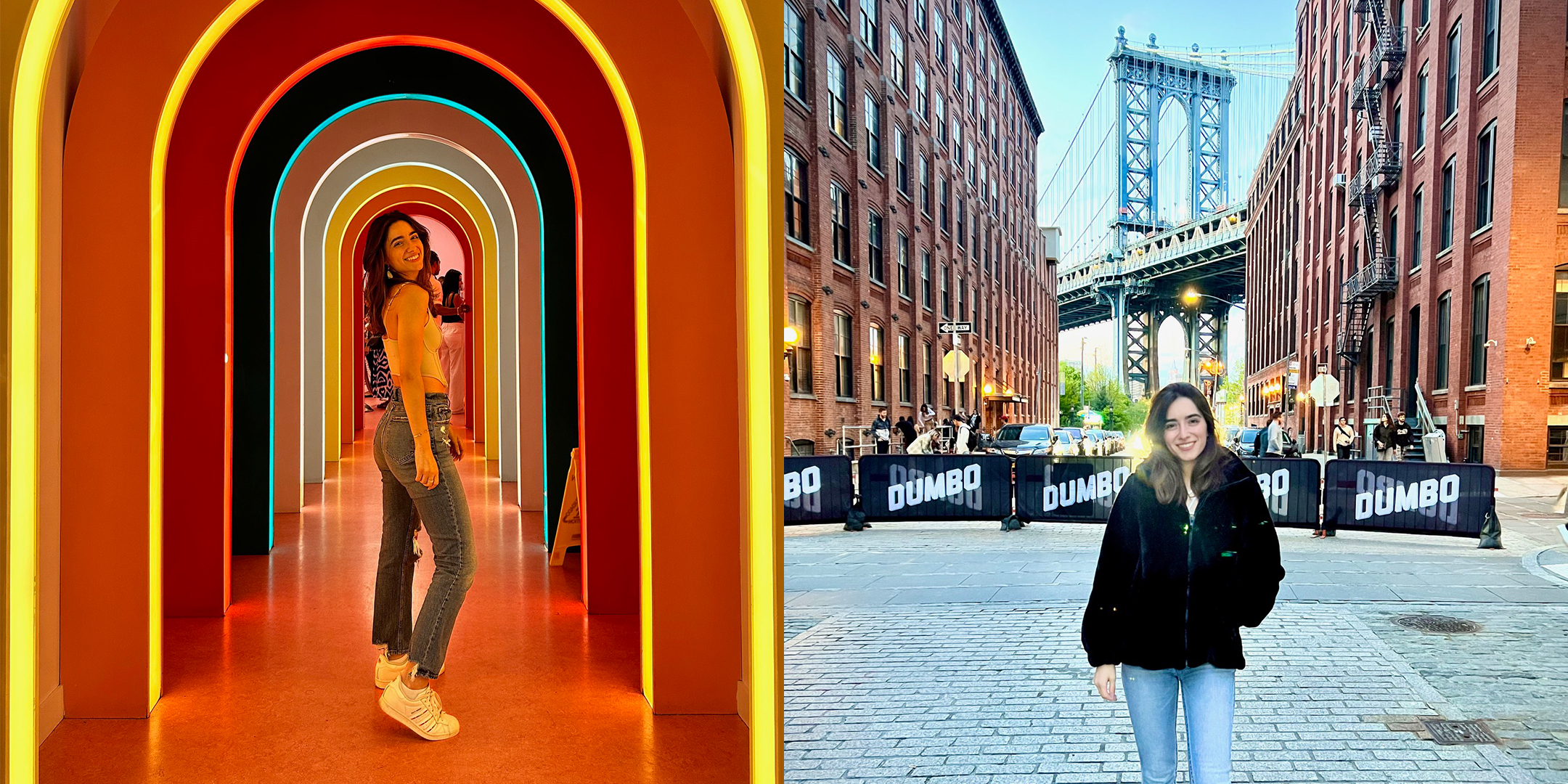 Karen Nassar at sights around NYC