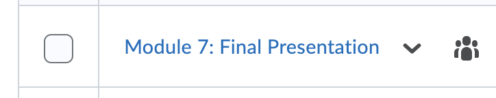 group assignment icon