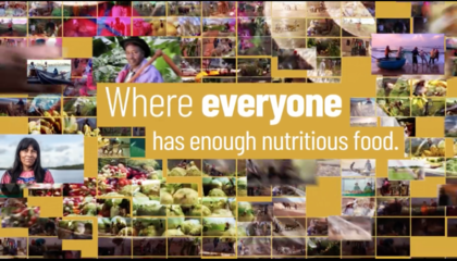 Where everyone has enough nutritious food