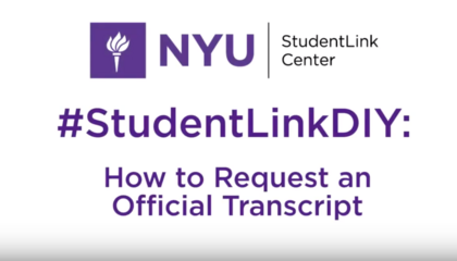 Requesting an Official Transcript