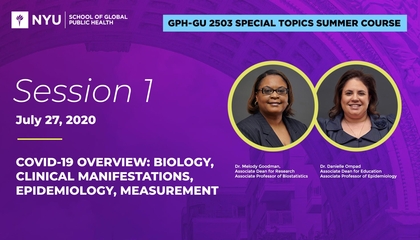 Dr. Melody Goodman and Dr. Danielle Ompad