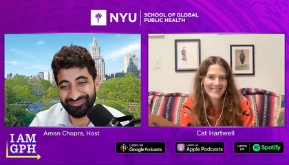 EP143 Narratives of Global Health with Cat Hartwell