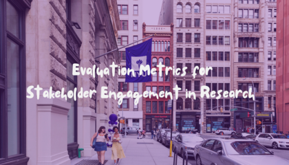 Evaluation Metrics for Stakeholder Engagement in Research