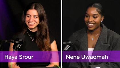 Students on the I AM GPH podcast