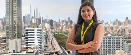 Diksha Deshmukh at the NYC Health Department