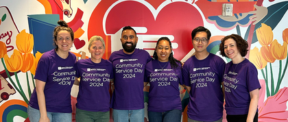 GPH faculty, staff and students at God's Love We Deliver