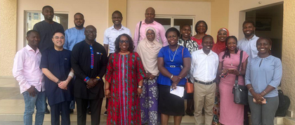 Group photo of training participants