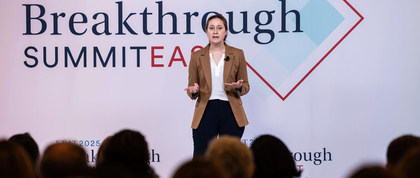Mari Armstrong-Hough at STAT Breakthrough Summit East