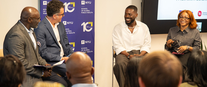 Panelists at event on sickle cell disease