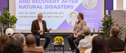 Dr. David Abramson and Katie Lynch