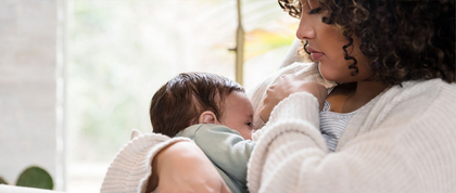 Woman breastfeeding