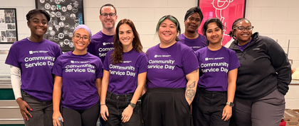 GPH volunteers at community service day